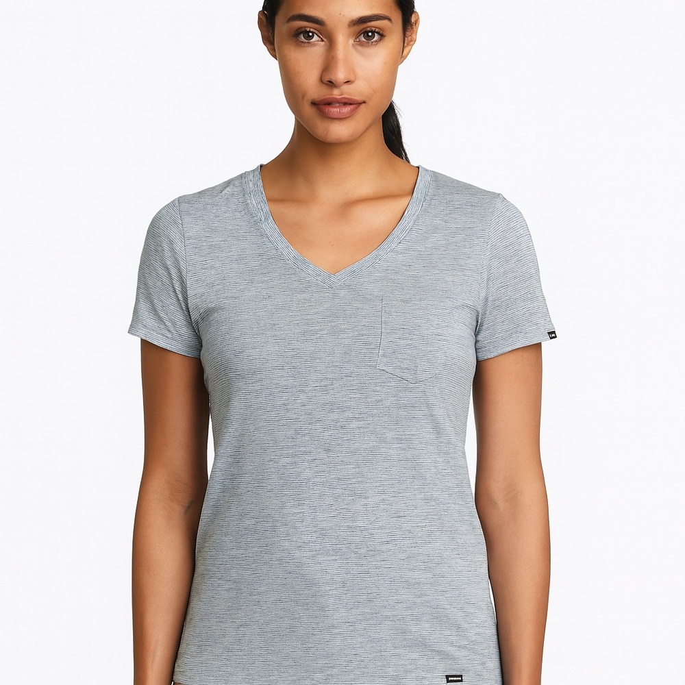 Dakine Roslyn‎ SS Womens Jersey Heathered Tracks XL